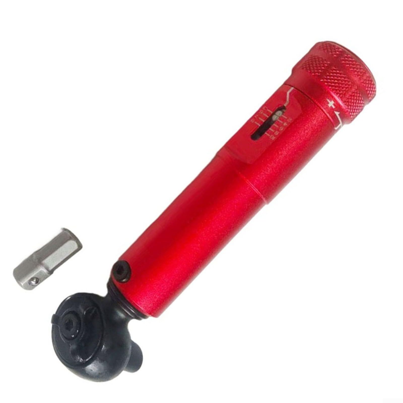 Chiave dinamometrica preimpostata 2-10Nm regolabile Click Bike Wrench | Costruzione in metallo, adattatore esagonale da 0,6 cm, strumento di riparazione per biciclette da strada, uso domestico