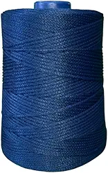 Fio cordão Náutico Rayontex 2,5/3mm - Text 1200-500g Crochê artesanato azul marinho
