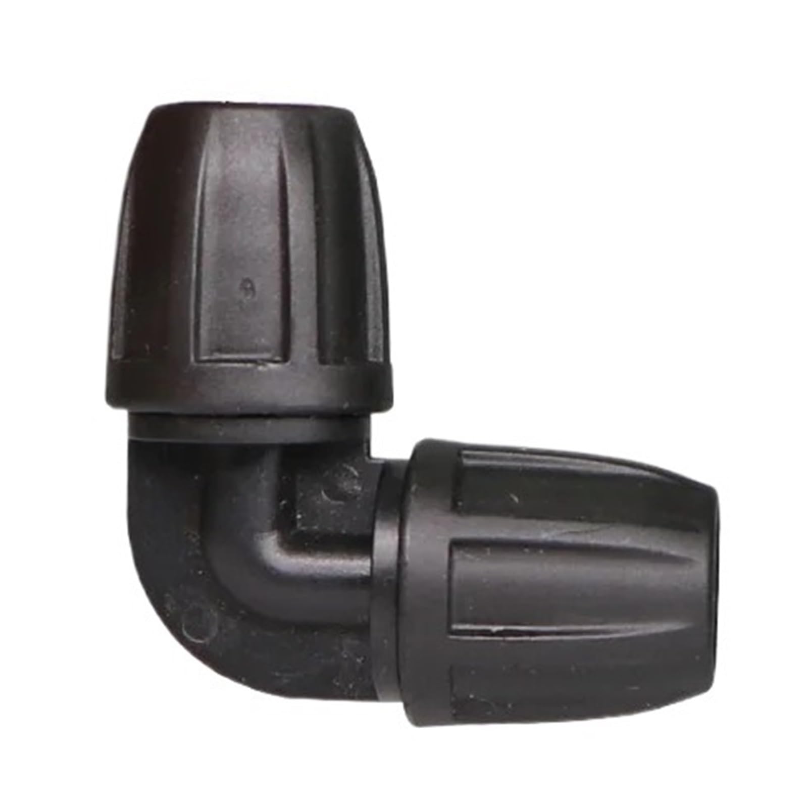 Conector de manguera agua 8/11mm, adaptador acoplamiento bloqueo irrigador jardín, juntas riego 3/8 pulgadas for tubería(A x 20pcs)