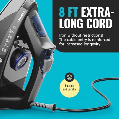 Pursteam World'S Best Steamers PSSI-01 Pursteam Steam Iron For Clothes 1700W thumb #5