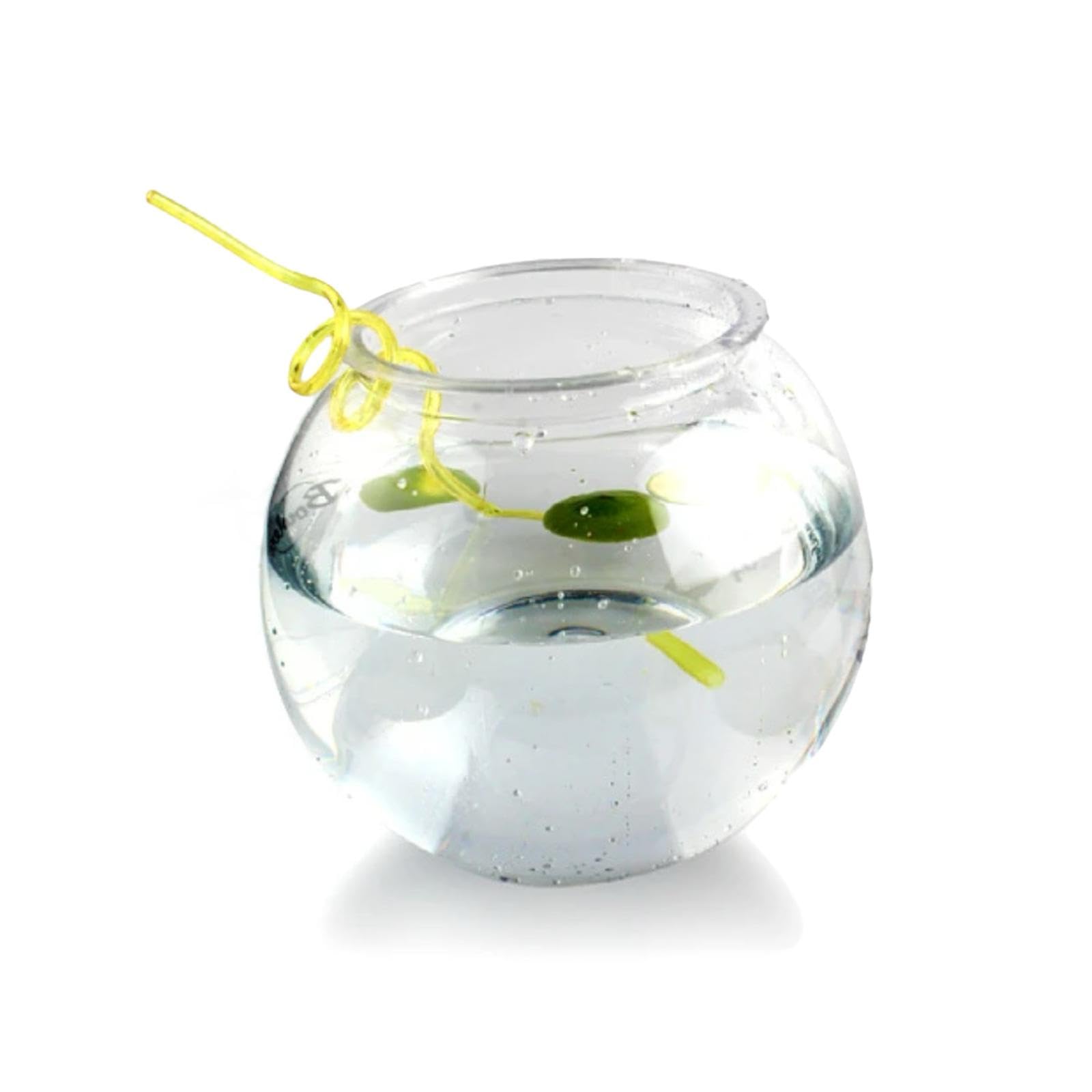Bol à cocktail en plastique 3 l 185 mm de diamètre Pour fête, mariage, artisanat, maison, cadeau, fruit Punch Cocktail Vase