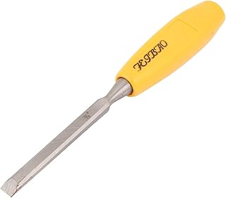 Aexit Plastic Handle Special Tool Woodworking Hand Chisel Mortise Wood Carving Gouging Tool 3/8