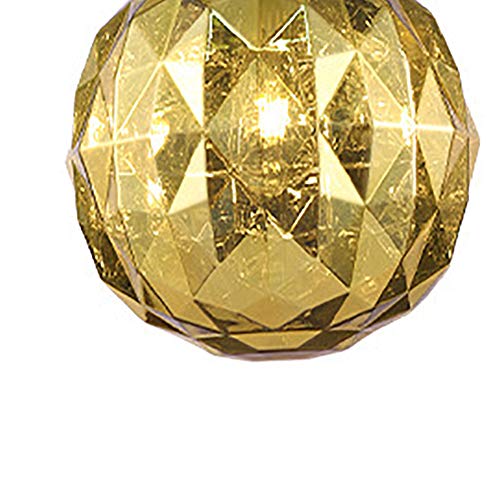 Lustre d'escalier E27 en verre pour éclairer un double escalier - 7