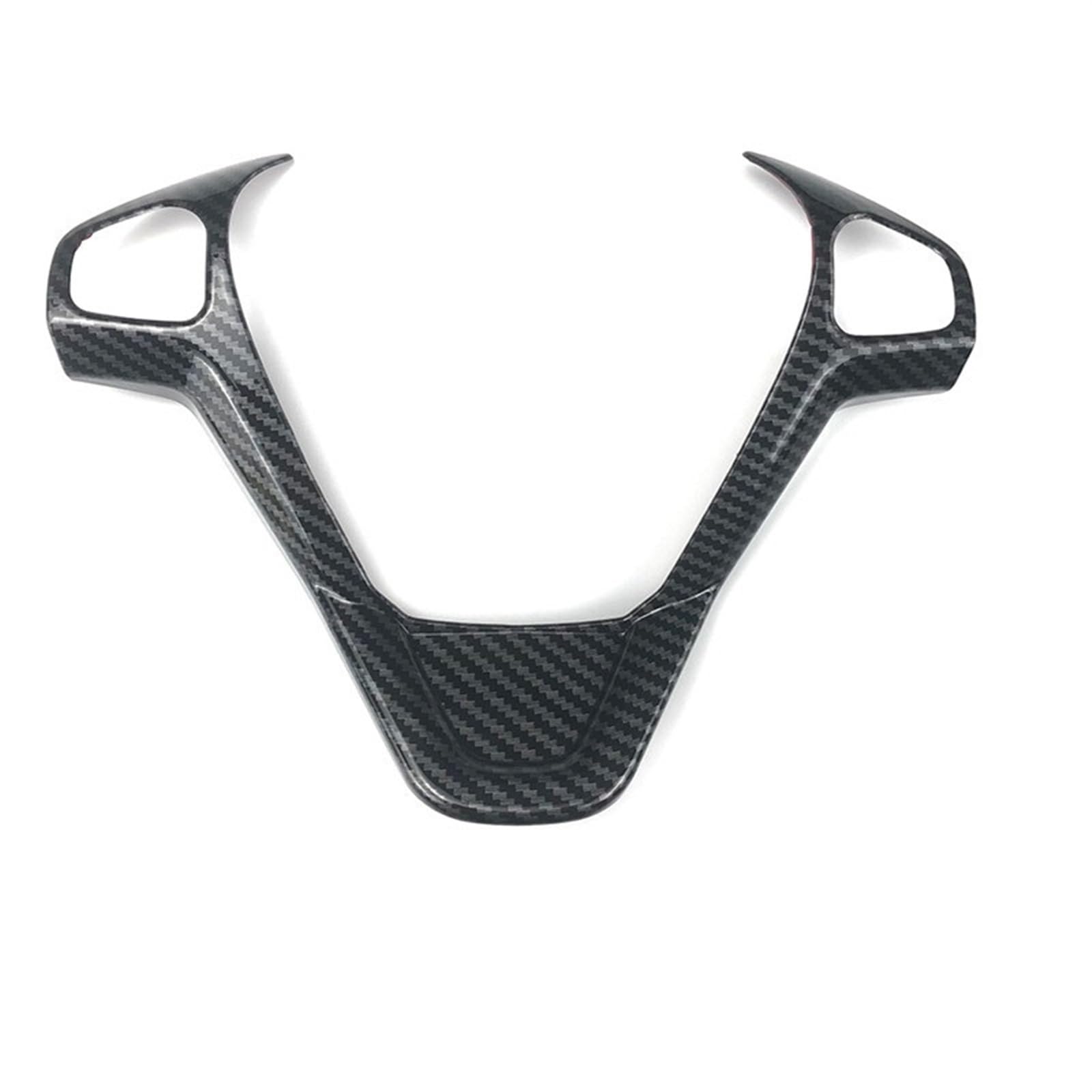 Vuzmode Car Accessories Steering Wheel Cover Trim Decorative Refit Sticker, For Ford, For Fiesta MK7, For Ecosport, For Figo, For B-MAX, For KA+ steering wheel decorative sticker(C Type Carbon Fiber)