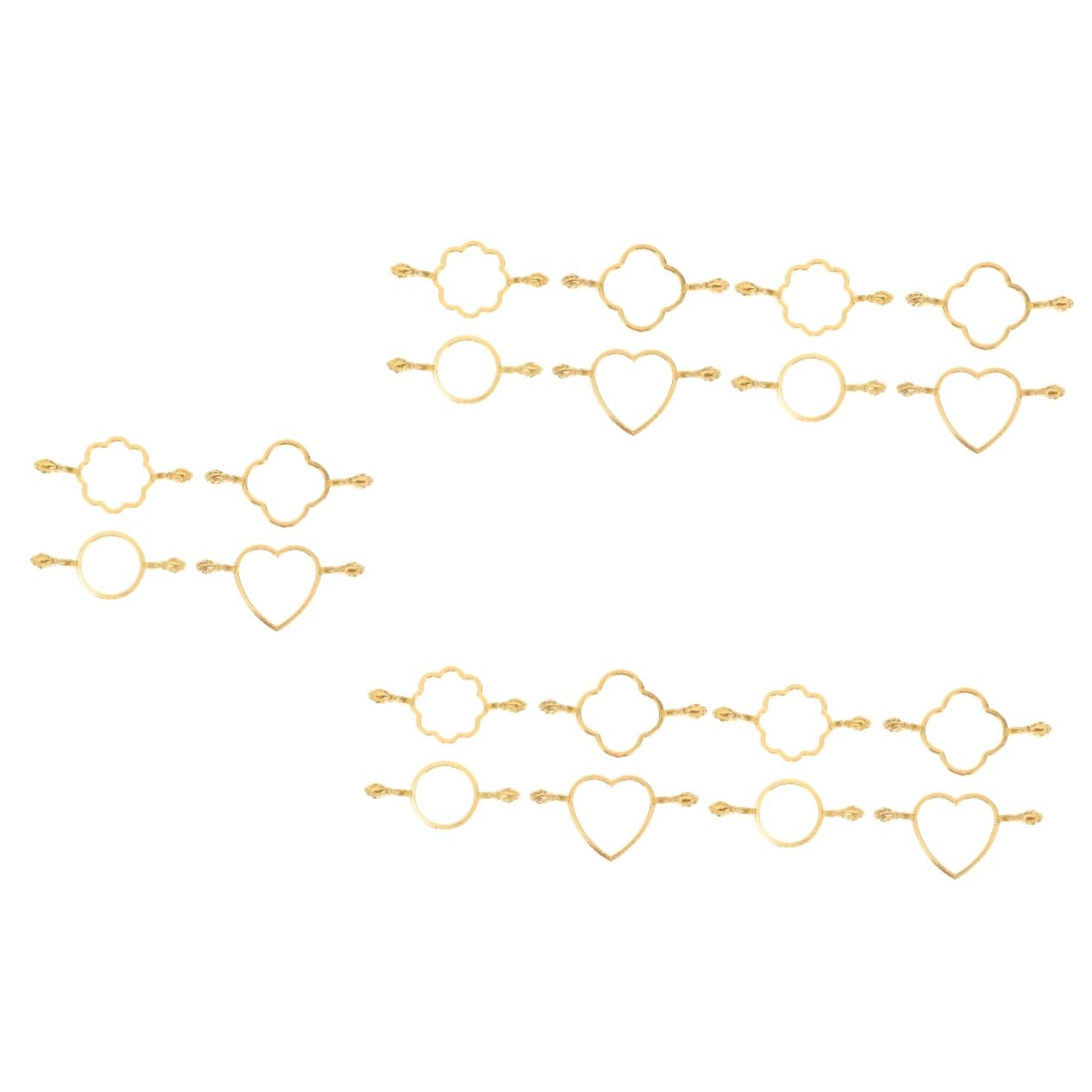 Uonlytech 5 Sätze Runde Blumendichtungsform Stempelformen Für Wachssiegel Brief Wachsform Wachssiegelstempel Formen Für Handwerk Stempelformen Zum Basteln Prägeform Metall Golden 4 Stück * 5