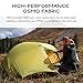 NEMO Equipment Dragonfly OSMO Ultralight Backpacking Tent - 3-Person - Birch Bud/Goodnight Gray