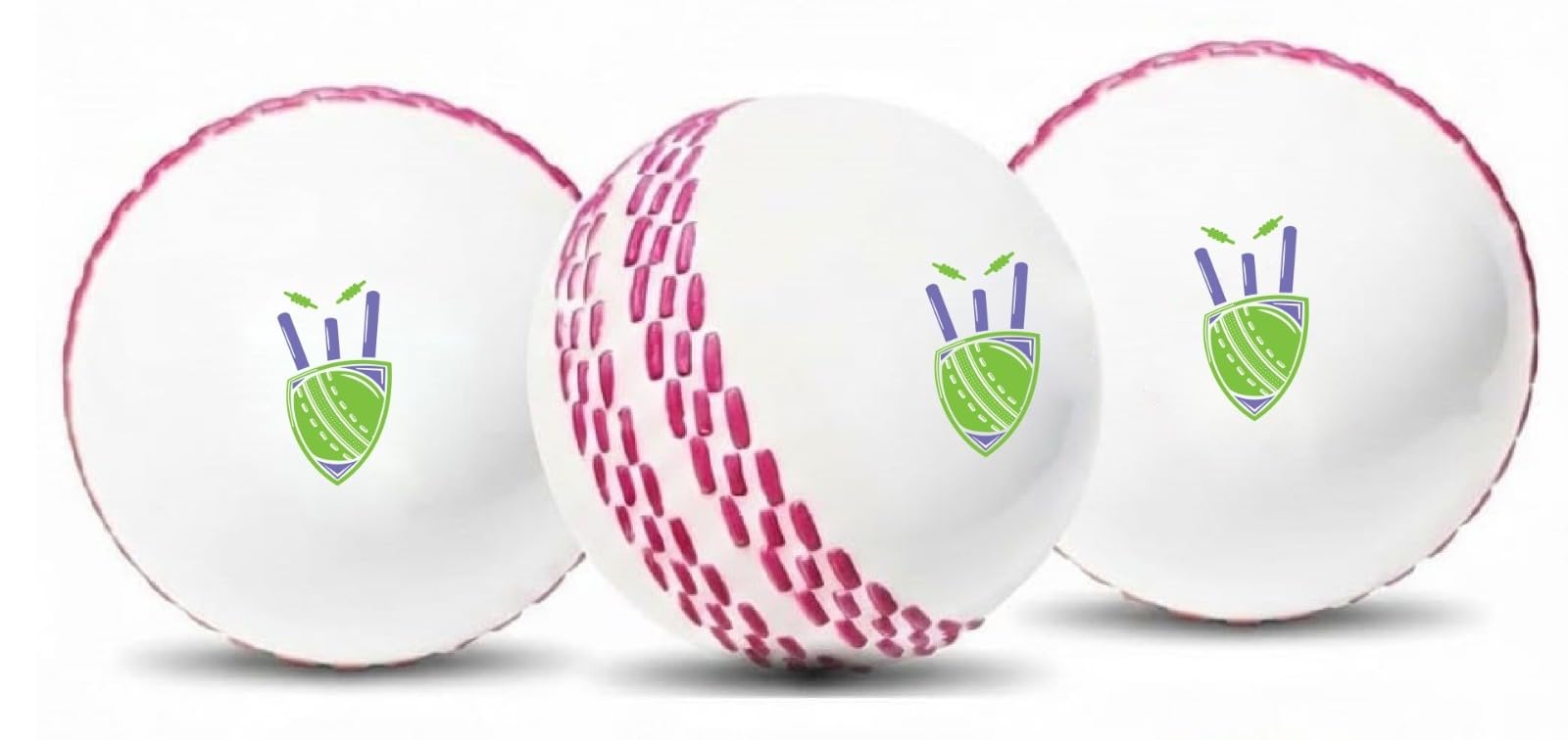 BodyFit Premium T-20 Synthetic Cricket Ball Match Practice Training | Practice Cricket Ball | Wind Balls | Swing Ball | Indoor & Outdoor Street & Beach Cricket Pack-3 Pcs, White Logo G-picture-32