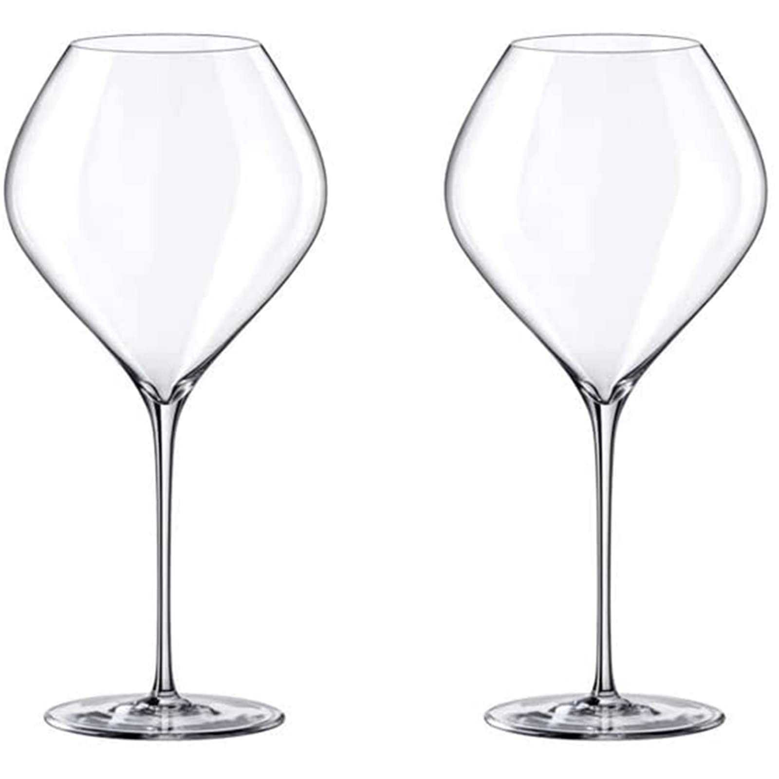 OLOTU Rotweinkelche Weingläser aus Kristall, klar, 860 ml / 29 OZ, Glaswaren, Rotwein, große Gläser, exquisiter Kelch, spülmaschinenfest, geeignet für den Gebrauch zu Hause Klassisch