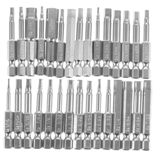 Mikikit Multifunctional Drill Bit 1 Steel Drill Bits Assortment Design for Easy Screw Holding
