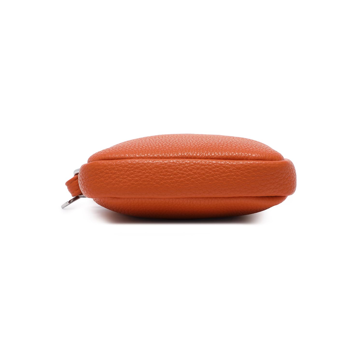 Skóra PU mała torebka crossbody zamek błyskawiczny torba na telefon komórkowy mini torebka na ramię portfel smartfon (Sandy/Pu)