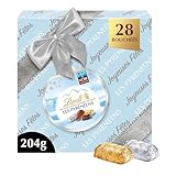 Lindt - Boîte Cadeau LES PYRÉNÉENS - Assortiment de Chocolats au Lait et Noirs - Frais et Fondants - Idéal pour Noël, 204g
