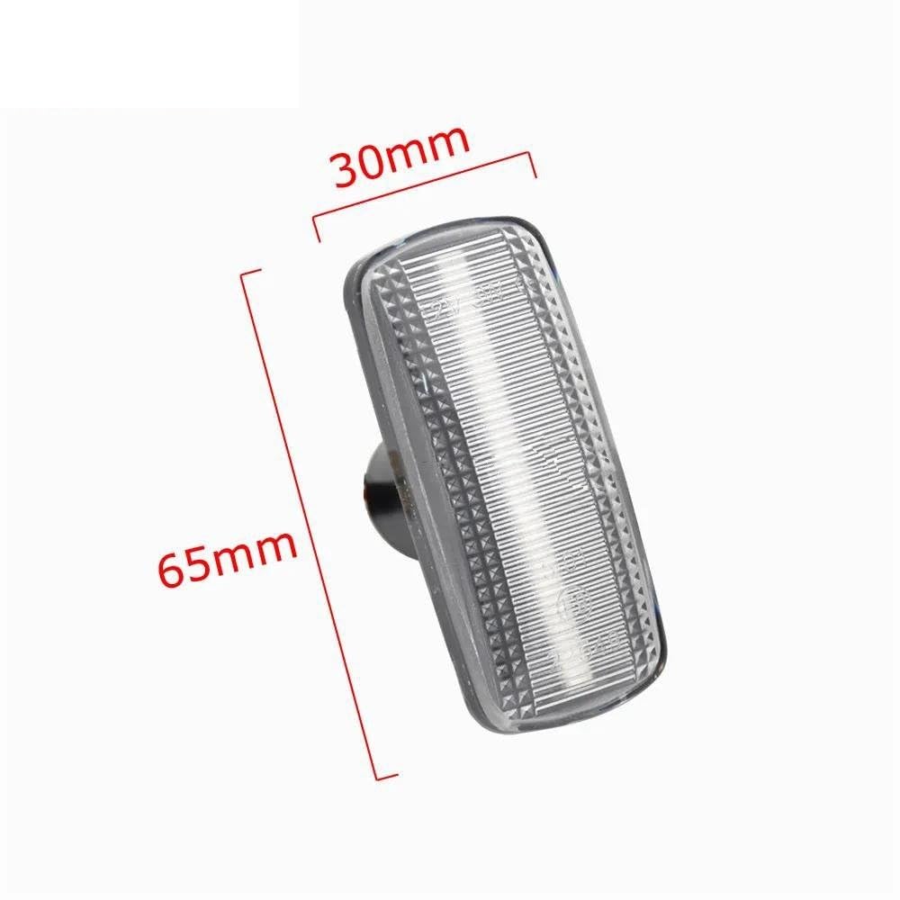 Intermitente Lateral Para Jeep Para Compass Para Grand Para Cherokee Luz Posición Lateral Con Señal Giro Dinámica Luz Intermitente Secuencial Diseño Automóvil(Dynamic Crystal)