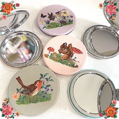 新品　ナタリーレテ　コンパクト ミラー　ラビット　うさぎ　ウサギ ナタリーレテ コンパクトミラー | うさぎセレクトショップ森音