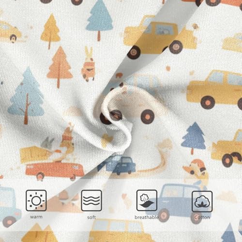 GuoChe Brief Panties Breathable Panties Comfort Underwear for Kids in Sizes 2T,3T, 4T, 5T, 6Y and 8Y3