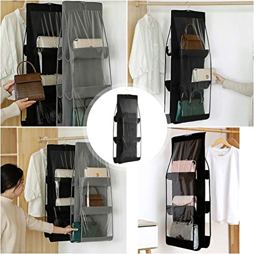 Cabilock 1 pç organizador de poeira multifuncional, bolsa de armazenamento para casa (preto)