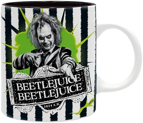 Beetlejuice Blue Lanyard ID Badge Holder