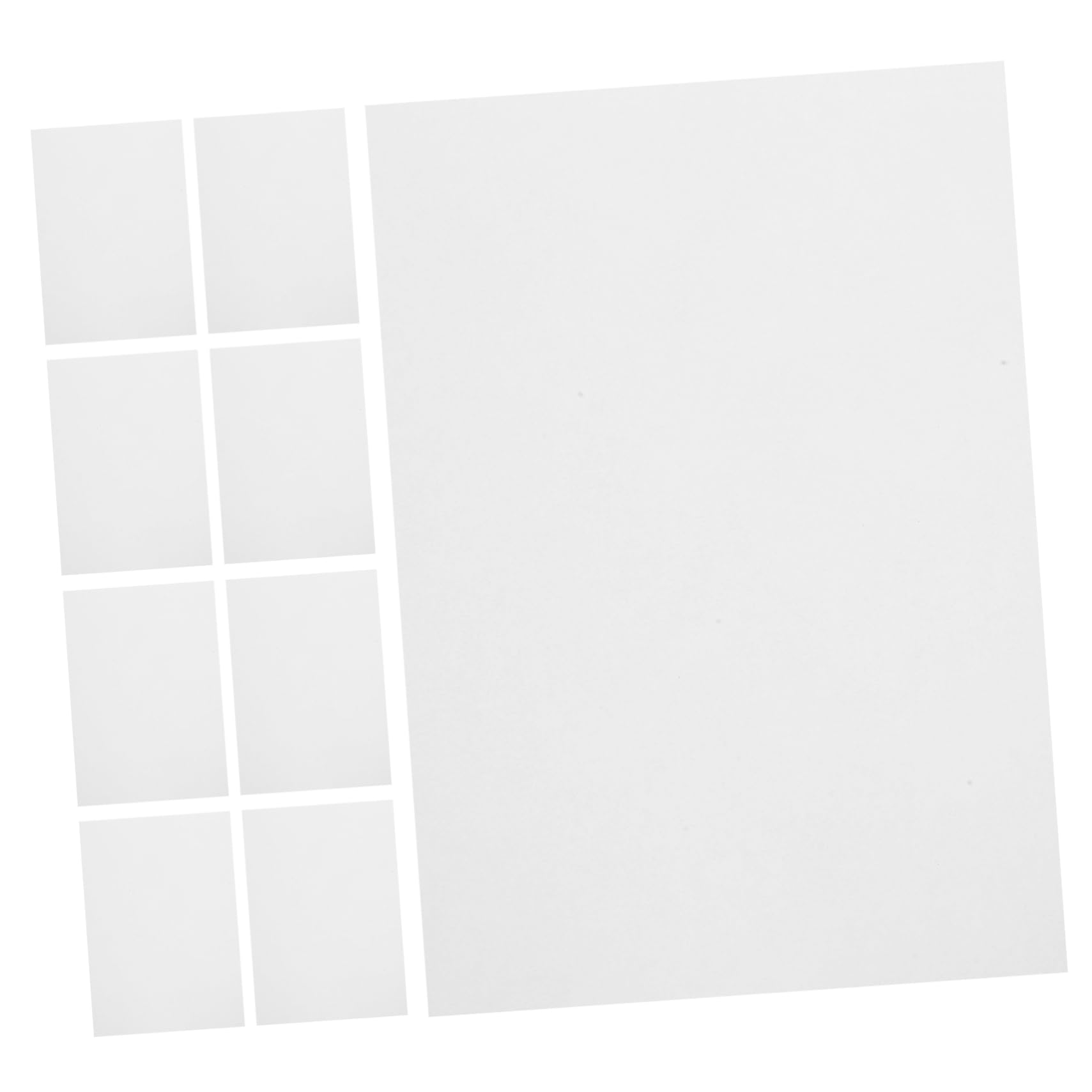 Papier impression de papier cartonné vierge multifonction 50 feuilles - 8
