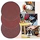 150mm Schleifpapier 80 Körnung, 40 Stück Schleifscheiben 150mm Klett Schleifblätter für Metall Holz Holzwerkstoffe Spanplatte
