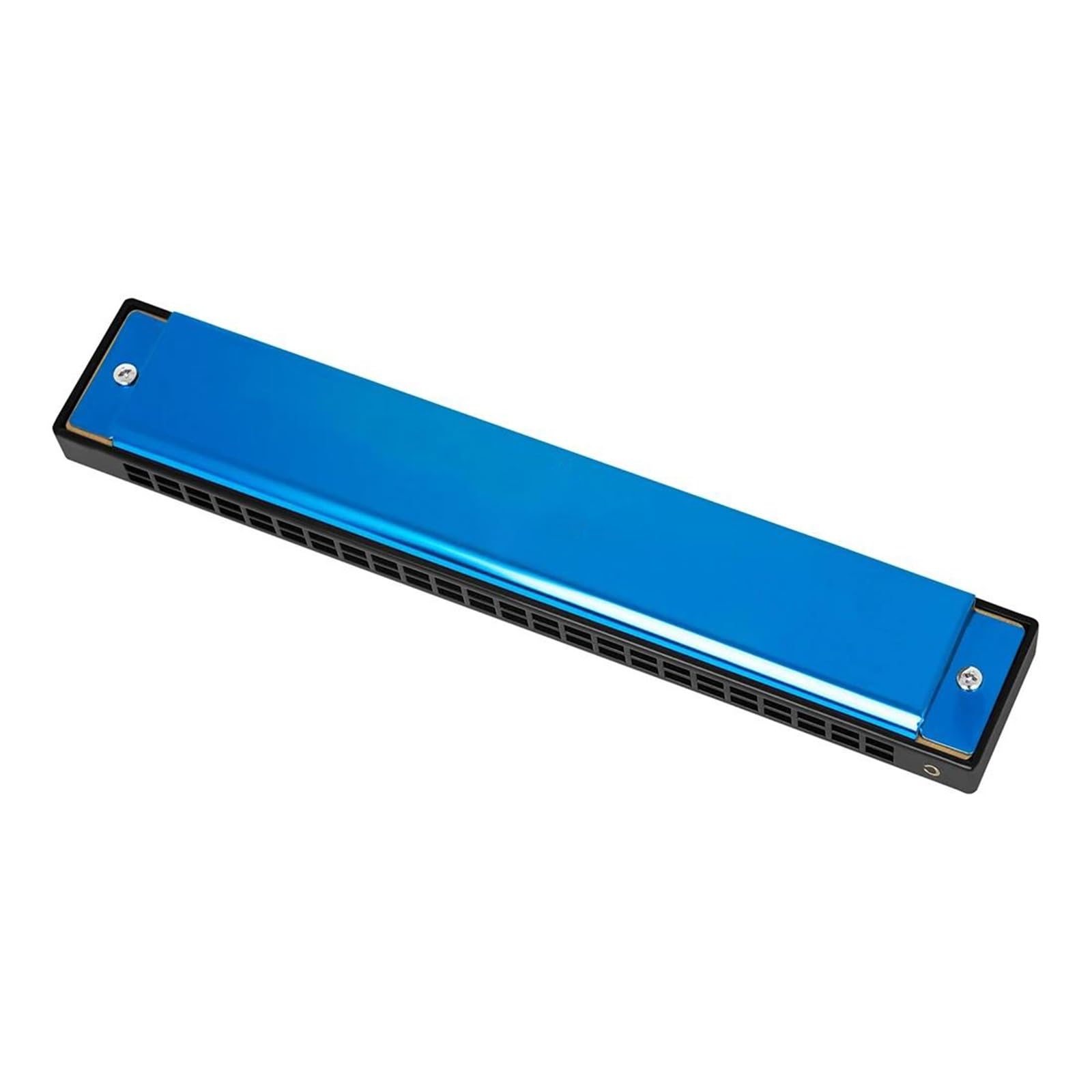 Armonica Armonica A Bocca Professionale A 24 Fori Con Custodia Per Principianti Strumento A Fiato Armonica A Bocca(Blue)