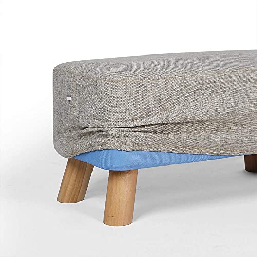 Chaise de vanité en bois massif éliminant le manque de place