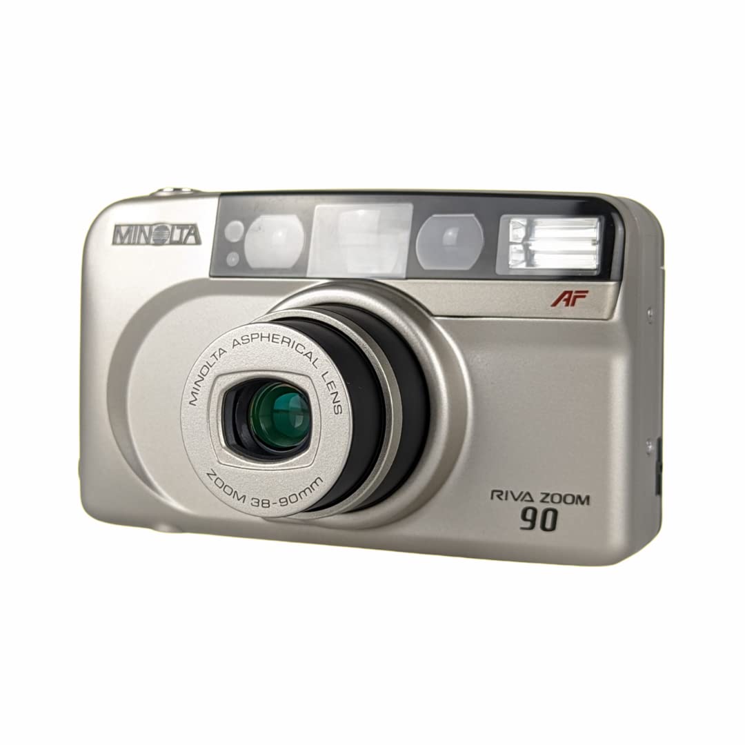 Minolta Riva Zoom 90 35mm Film Camera Point and Shoot : Amazon.ca