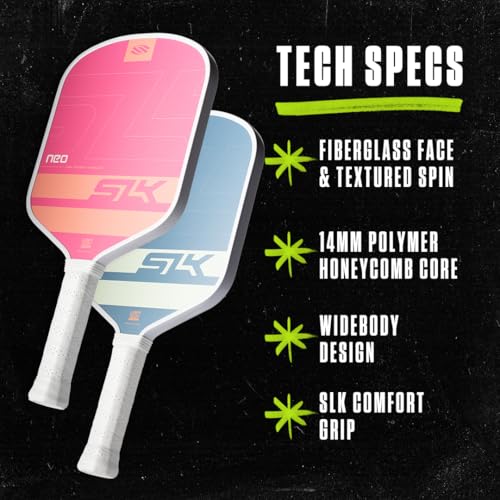 Image of Selkirk Sport SLK Neo Pickleball Paddles Set of 2 | Graphite or Fiberglass