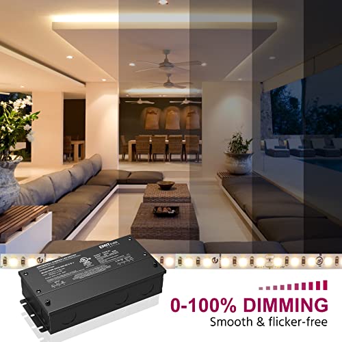 Tira LED impermeable Emitever 4000K 16.4ft 24V miniatura 4