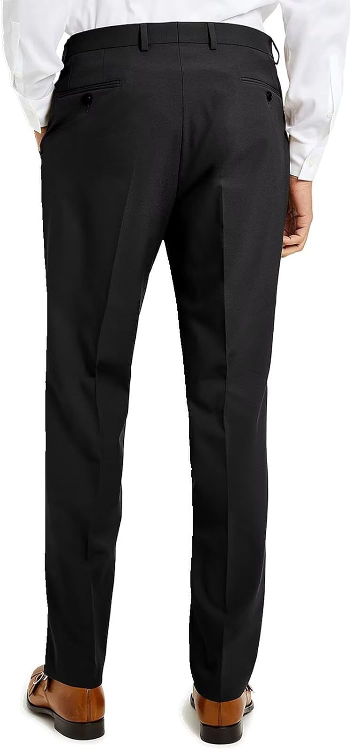 Mens Suit 2 Piece Slim Fit Suits for Men Business Casual Tuxedo Suit with Zipper for Wedding Prom Party