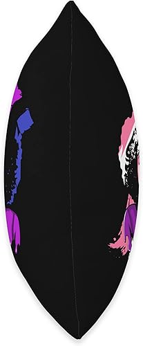 Miniatura 2 de African American Genderfluid Pride LGBTQ Gifts Afro Girl Genderfluid Flag History Melanin Black Pride Throw Pillow 16x16 Multicolor