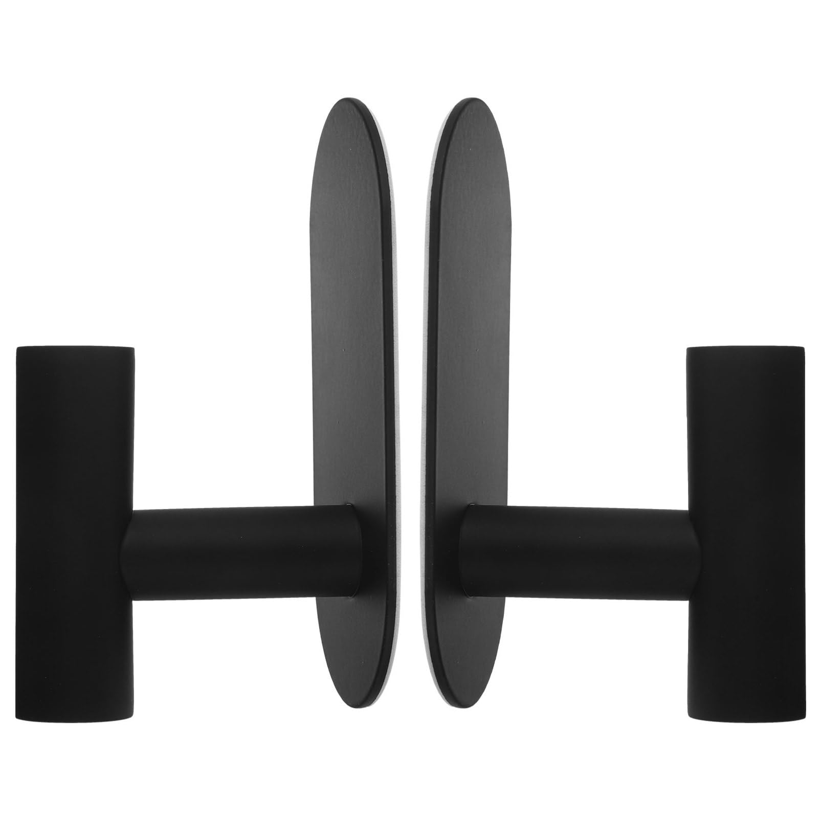 SHINEOFI 3 Series Gancho Adhesivo De Acero Inoxidable Manos Gancho Pegajoso Ganchos Para Colgar Ganchos De Pared Decorativos Ganchos De Baño Con Estilo Black 2 Piezas X 3
