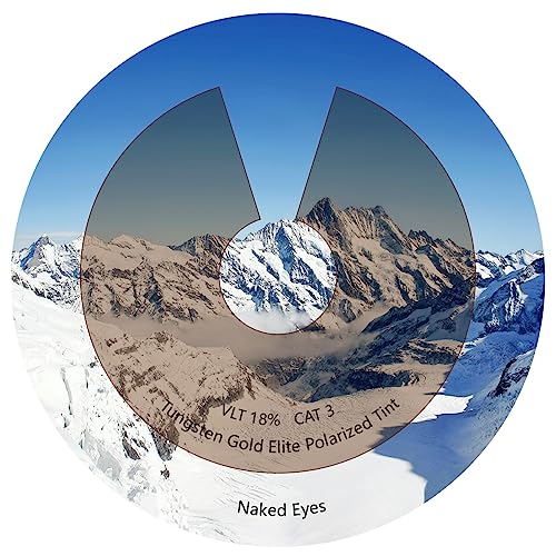 Image of Performance Lenses Compatible with Oakley Fives Squared OO9238, Polarized, UV Protection, Anti-Scratch