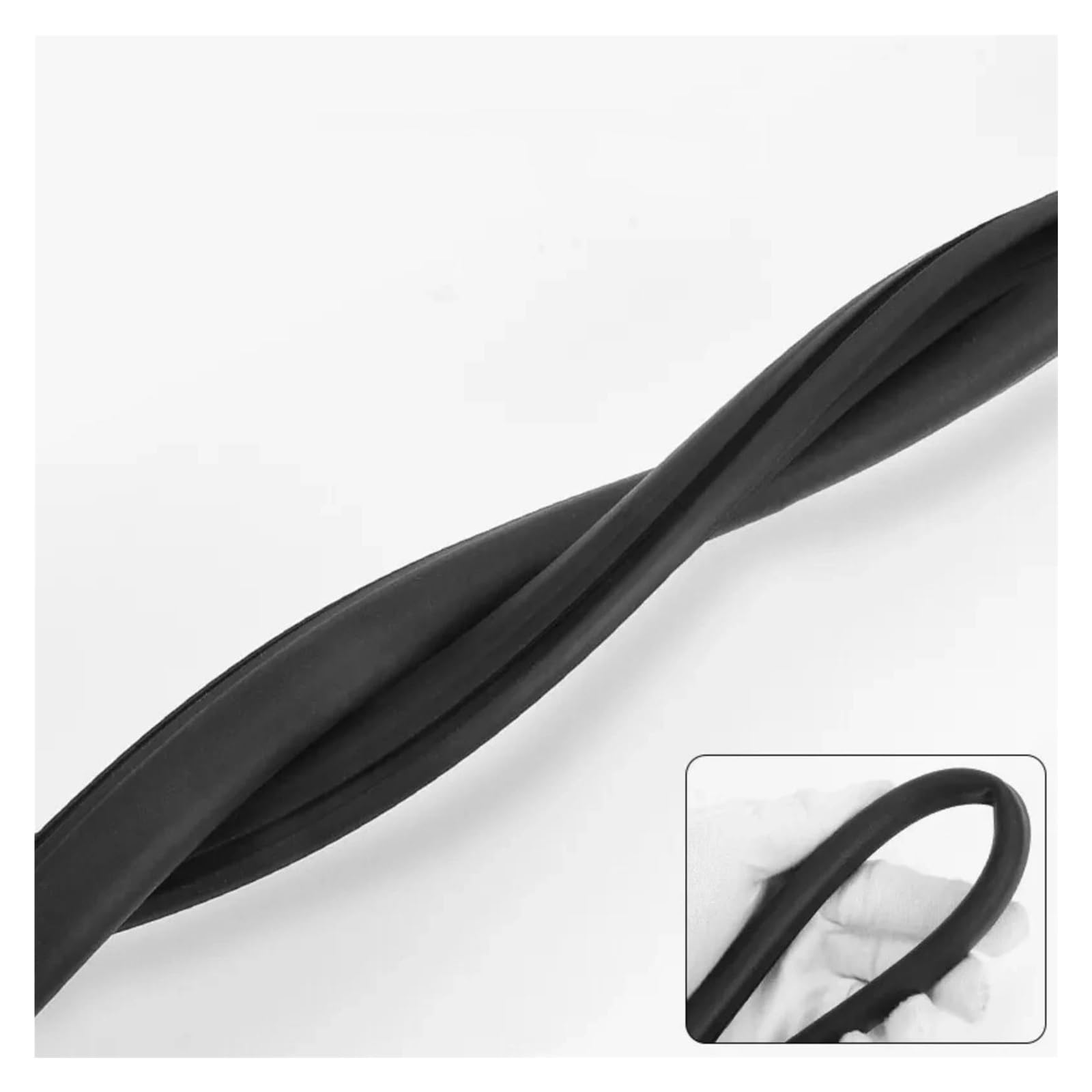 Juntas para Ventanas de Coche, Juntas de Goma para Techo Solar, Cinta de Sellado para Honda Civic 2006-2019, Protectores de Bordes de Puertas