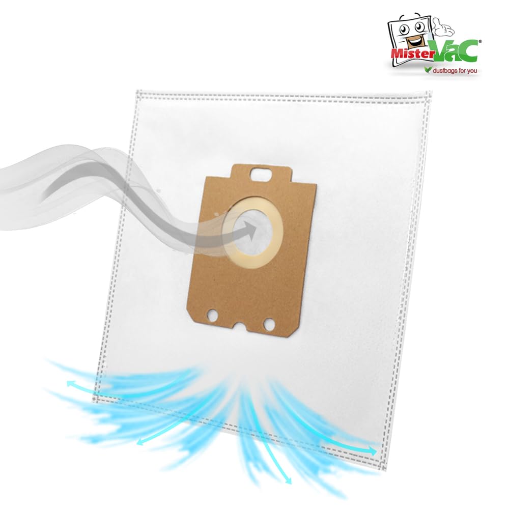 MisterVac 20 Sacchetti Per Aspirapolvere Philips FC8241/09 Power Go - Tessuto Multistrato + Filtri