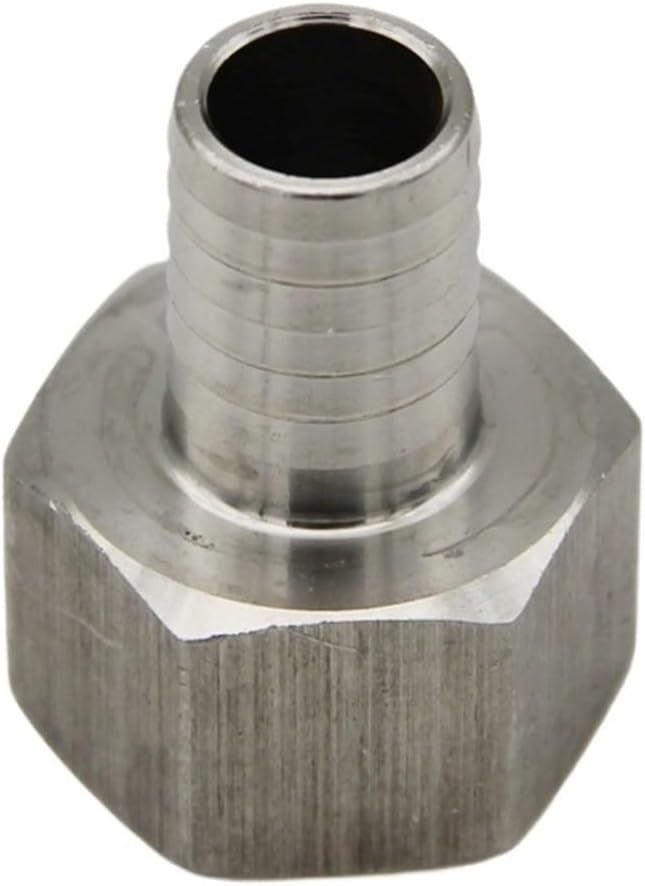 KL03612 1/2 BSPT female thread to 13mm barbed 304 stainless steel pagoda connector