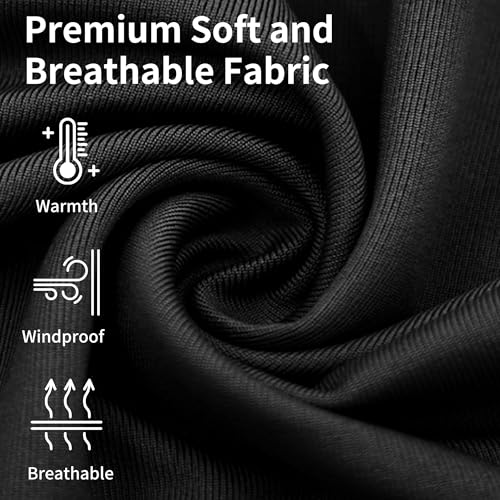 Image of Pukavt Kids Ski Balaclava Mask for Boys and Girls, UV Protection Windproof Scarf for Winter Snowboard Cycling Gray