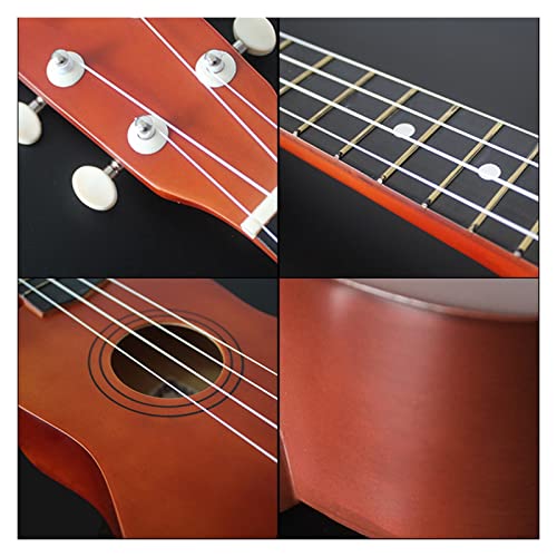 ukulélé Voyage 21inch Ukulele Nylon 4 Cordes Instrument Acajou Étudiant Débutant - Les Beatles, Paul McCartney, John Lennon, RIngo Starr, George Harrison ukulélé Voyage 21inch Ukulele Nylon 4 Cordes Instrument Acajou Étudiant Débutant – Image 4