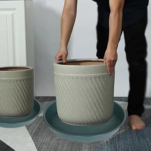 Bleuhome Piattino Per Piante Da Giardino (66 Cm, Verde) - 4