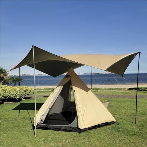 Carpa para camping familiar 3-4 personas ligera y espaciosa miniatura 2