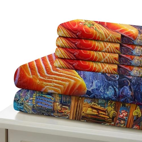 Housse de couette saumon anti-glissement avec grand zip solide lit 260x220