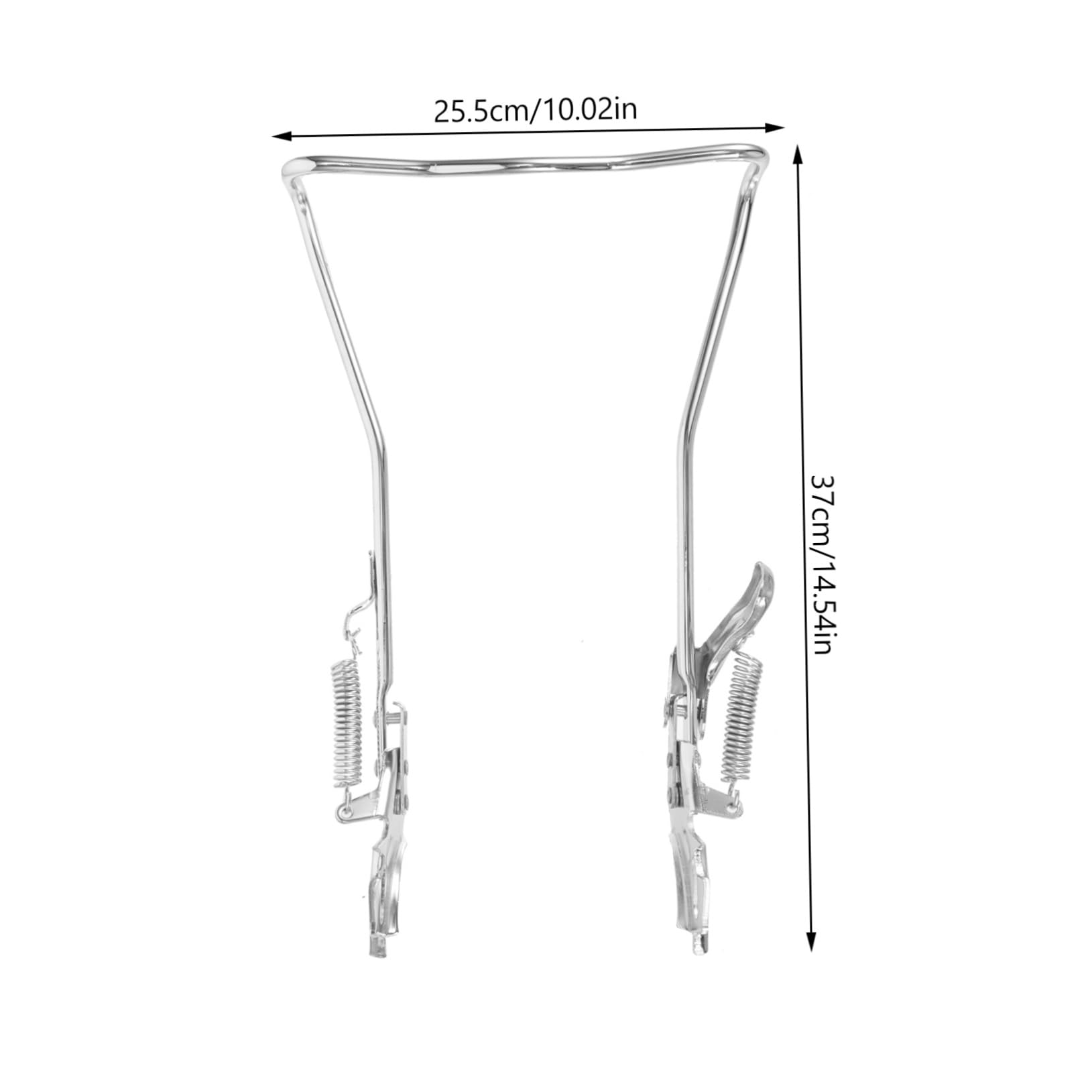 SHINEOFI Bicicletta con Gambe Doppie Calcio Montagna Cave di Bici Regolabile in Piedi cavalletto di Ricambio Resistente all'Usura Fornitura Bici Comodo cavalletto per Bici Acciaio Argento