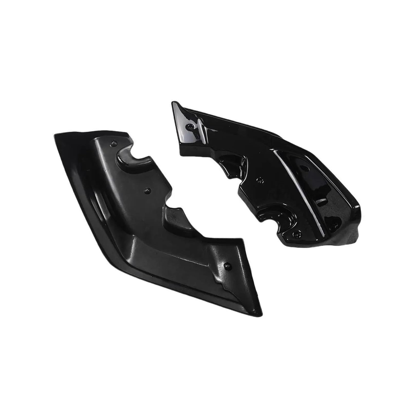 Für F40 M-Paket M135i 128ti 2019–2024 Heckstoßstangen Seitendiffusor Im Maxton Stil 1:1 ABS Schwarz Tuning-Teil