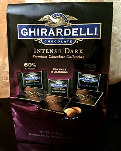 image for Ghirardelli Intense Dark Net Wt 19.14 Oz, Dark Chocolate 60% Cacao, Da