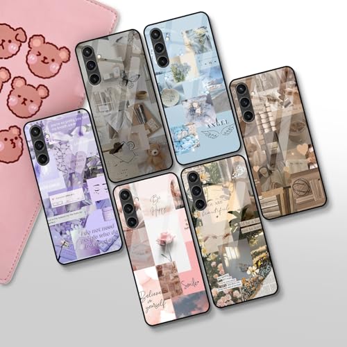 Image of COLORflow Back Cover Compatible with Samsung Galaxy S23 FE 5G | Aesthetic Color Customized | Shockproof TPU Bumper with Camera Protection Back Cover Compatible with Samsung Galaxy S23 FE 5G