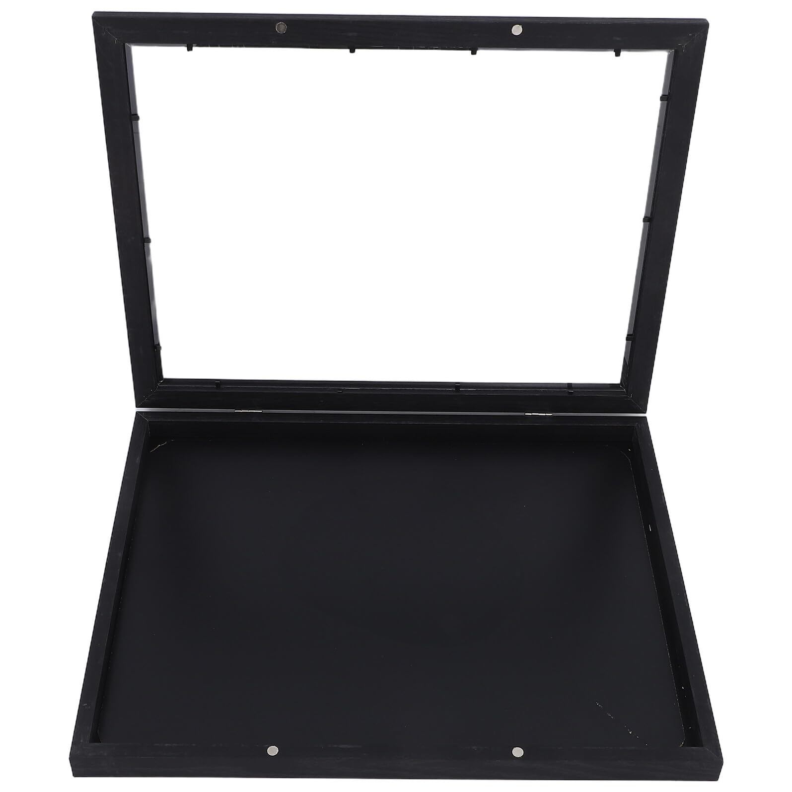 Holibanna Cornice per Maglia Calcio in Legno Nero 14x18 Protezione Eccellente e Facile Installazione, per Esposizione in Soggiorno o Camera