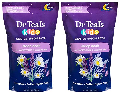 Dr. Teal's Kids' Gentle Sleep Soak with Pure Epsom Salt...