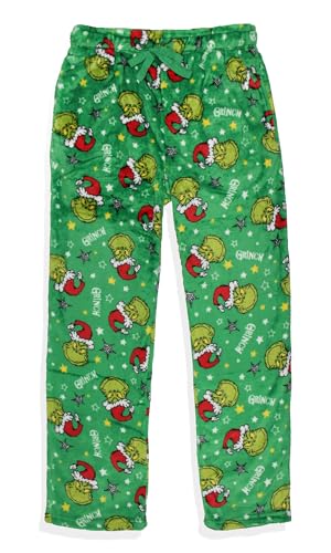 Dr. Seuss GRINCH Men's I'm The Mean One Adult Lounge Pajama Sleep Set4