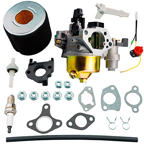 Ruma Adjustable Carburetor Air filter Kit for Honda GX340 GX390 GX420 11HP 13HP 16HP Engine Harbor Freight Predator 420cc Engine and Power Equipment
