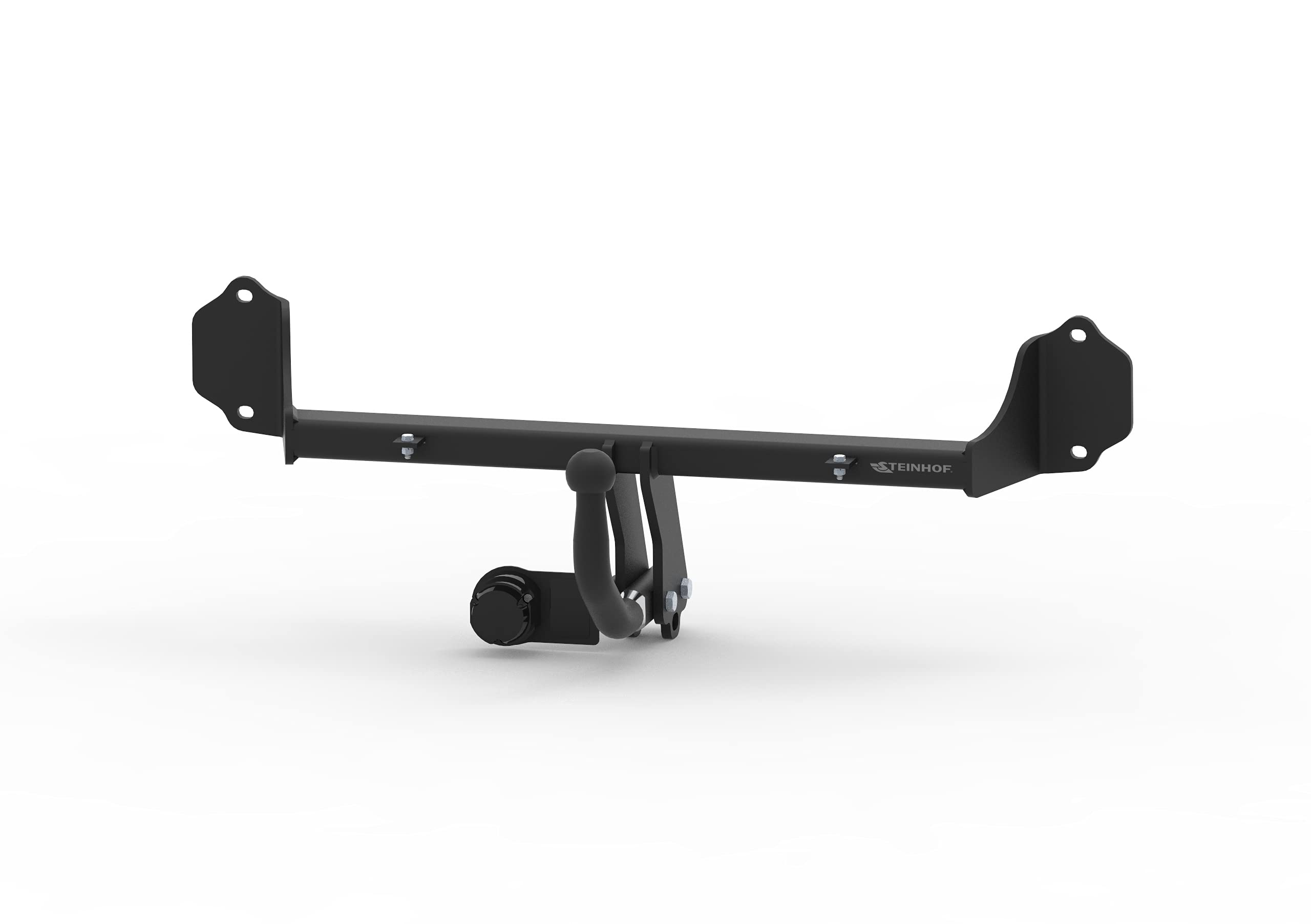 STEINHOF NEU Anhängerkupplung AHK starr kompatibel mit BMW 3er Touring F31 Kombi 03.2014-2018 mit 7-polig Universal-Elektrosatz