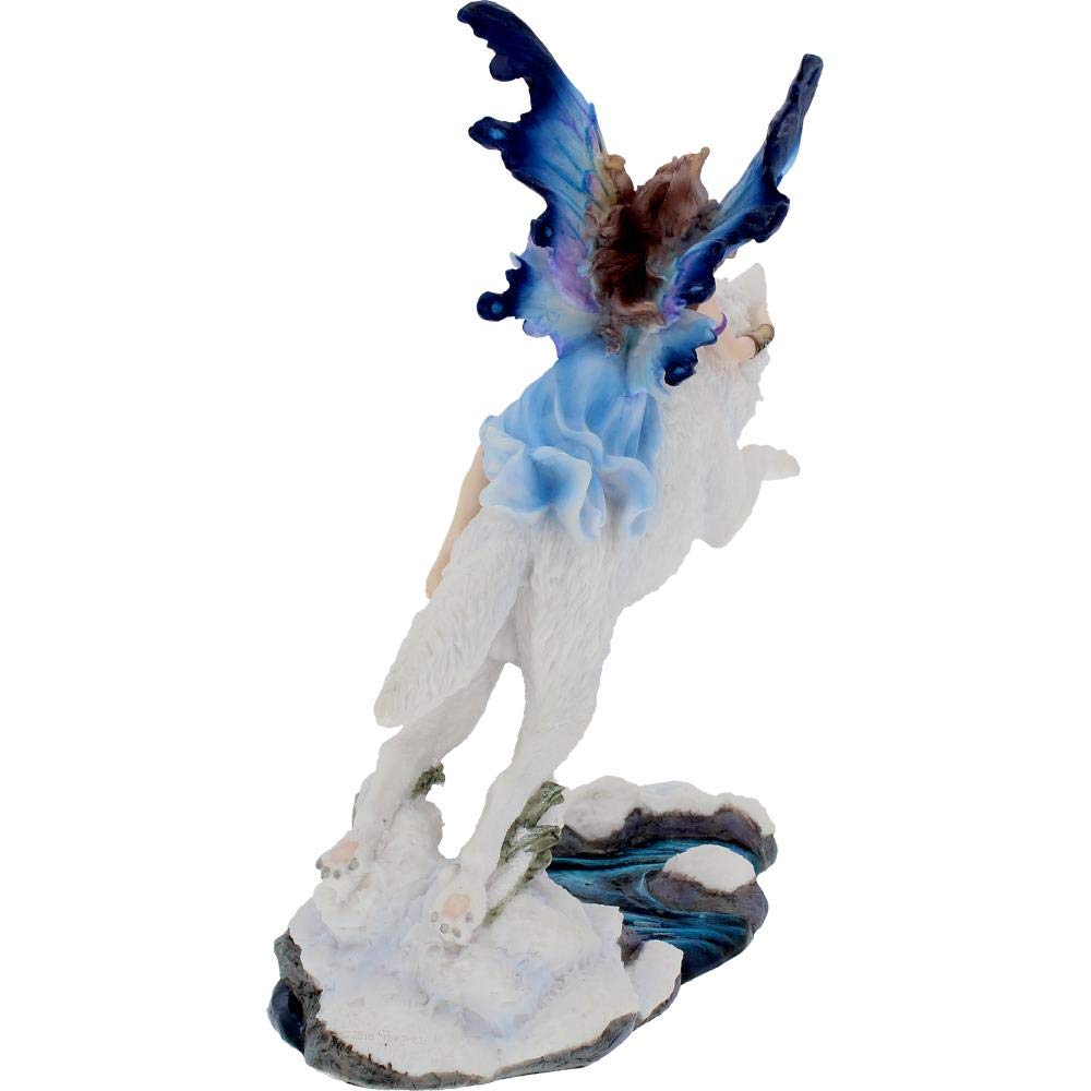 Nemesis Now Free Spirit - Statuetta 31 cm, colore: bianco, misura 27 cm