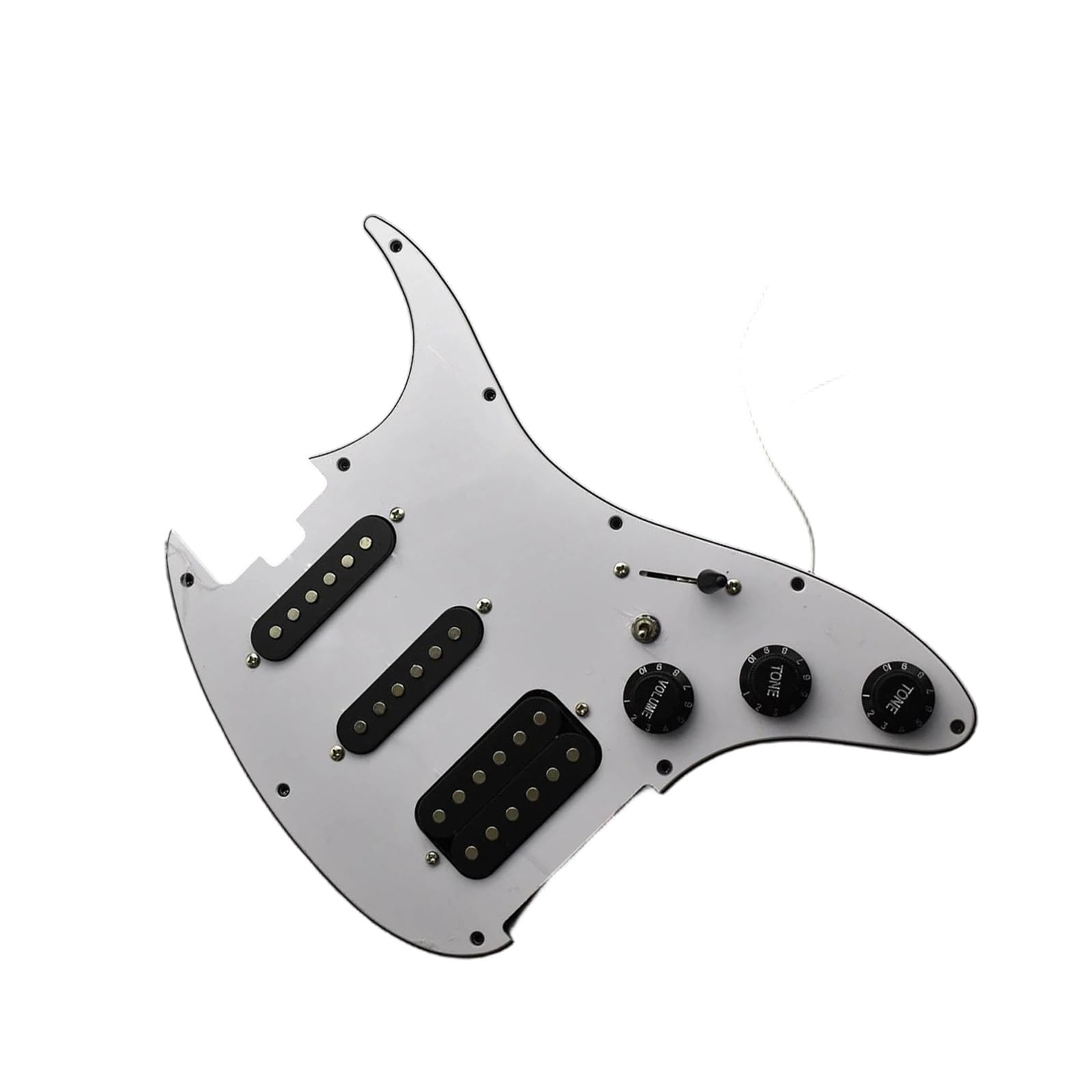 Pickguard guitare SSH double bobine pour remplacer une plaque usée facilement - 5